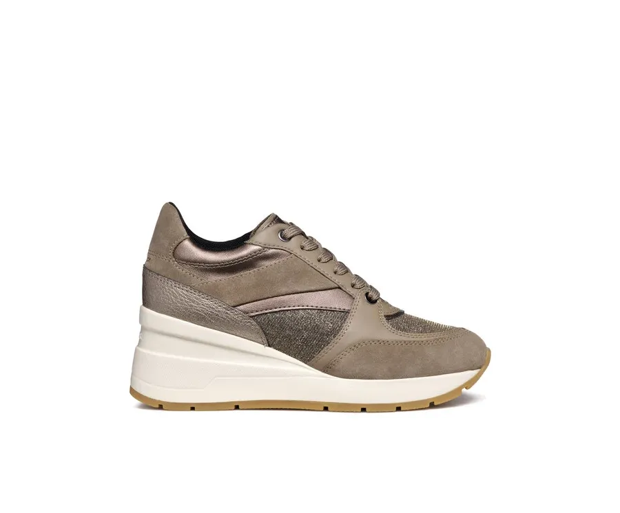 obrazek 1 Geox Sneakersy D Zosma D368LA 0LY22 C6029 Beżowy