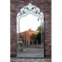 Picture Luxurious Venetian Murano mirror in French style