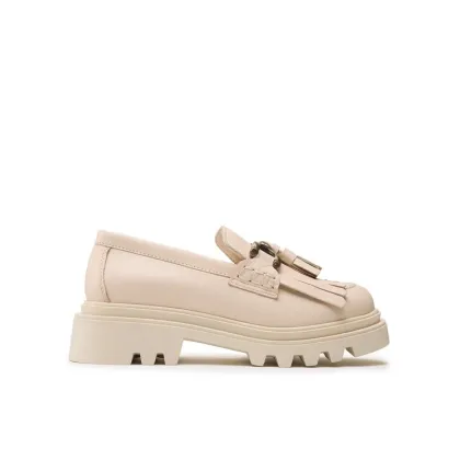 Zdjęcie Badura Loafersy 22SS24 Beżowy