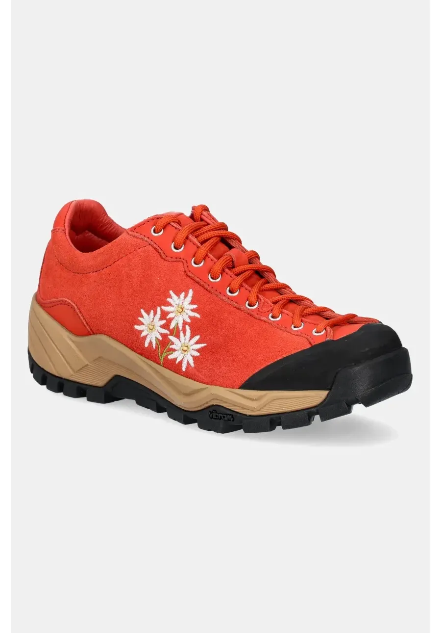 obrazek 1 Diemme buty zamszowe Movida damskie kolor pomarańczowy DI25SPMOW-F06X055COR