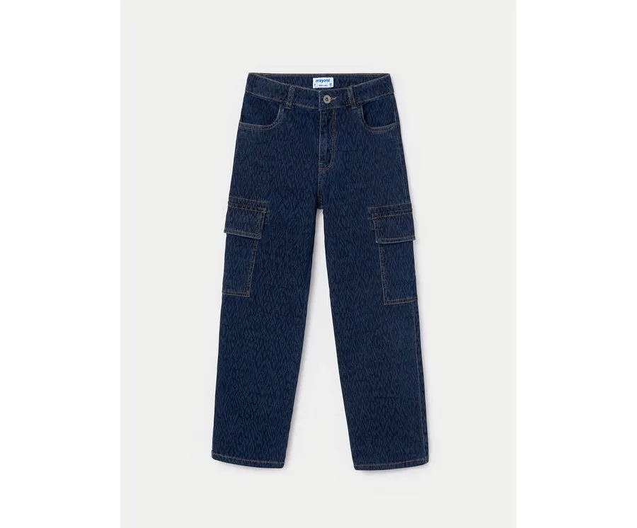 obrazek 1 Mayoral Joggery 7545 Granatowy Regular Fit