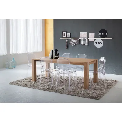 Zdjęcie Rozszerzany prostokątny stół obiadowy z Włoch – La Primavera