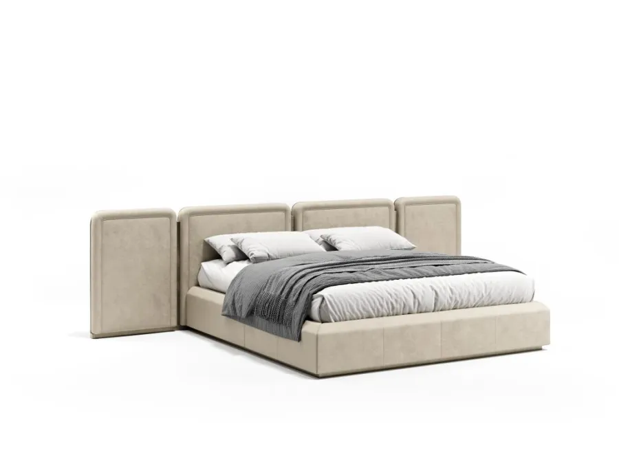 obrazek 2 Luksusowe łóżko z Włoch w stylu modernistycznym - do sypialni
