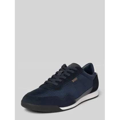 Zdjęcie Sneakersy z detalami z logo model ‘Titanium’