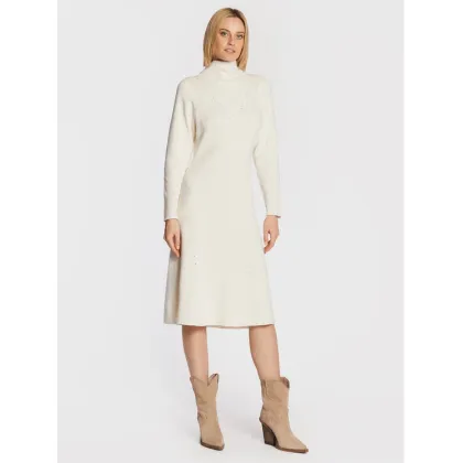 Zdjęcie Notes Du Nord Sukienka dzianinowa Erin 12823 Biały Regular Fit