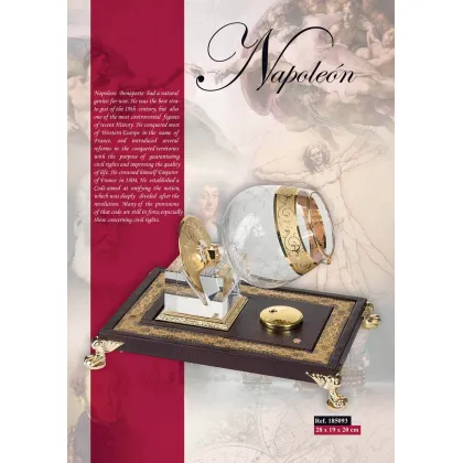 Zdjęcie Elegancki zestaw na biurko/kieliszek do brandy Napoleon