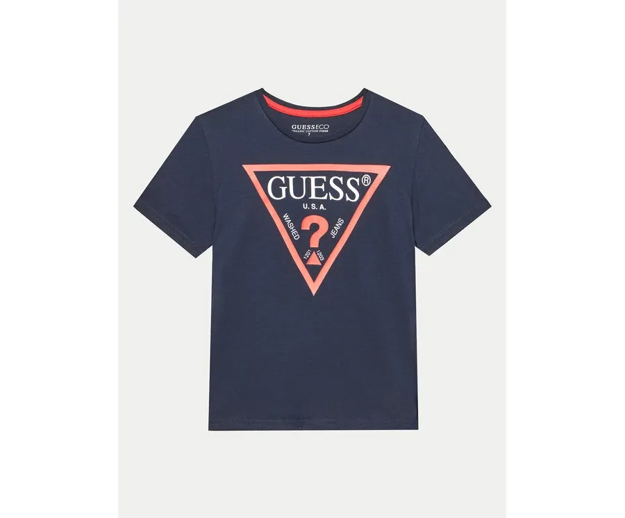 obrazek 1 Guess T-Shirt L73I55 K8HM0 Niebieski Regular Fit