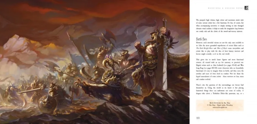 obrazek 5 Książka Sztuka fantasy: wojownicy i bohaterowie - Flame Tree Publishing