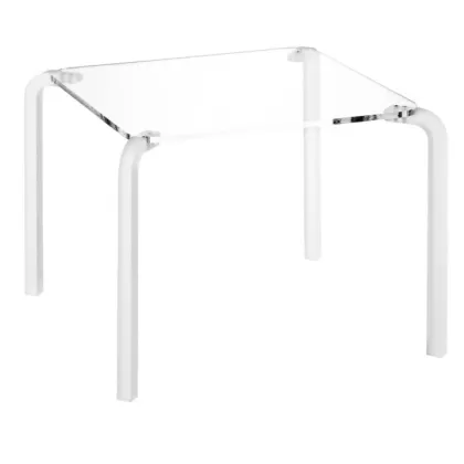 Zdjęcie Kwadratowy stolik kawowy z pleksi