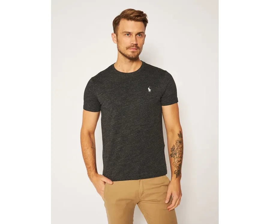 obrazek 1 Polo Ralph Lauren T-Shirt Classics 710671438164 Czarny Slim Fit