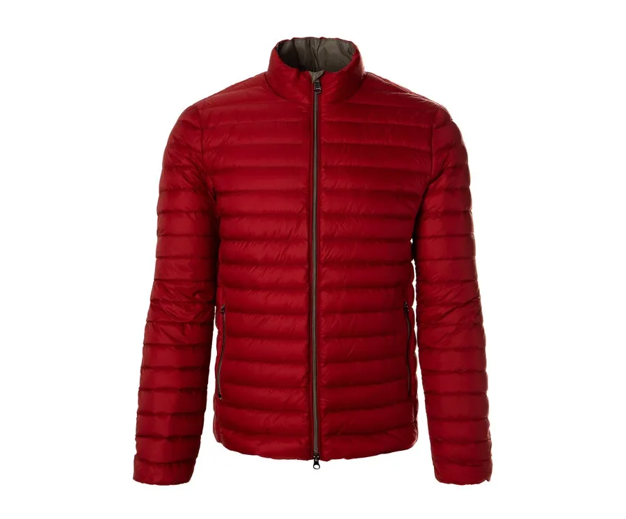 obrazek 1 Geox Kurtka puchowa M Warrens Short Jkt M9225D T2449 F4386 Czerwony Regular Fit