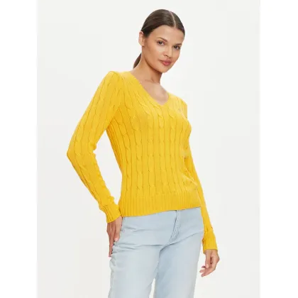 Zdjęcie Polo Ralph Lauren Sweter 211891640022 Żółty Slim Fit