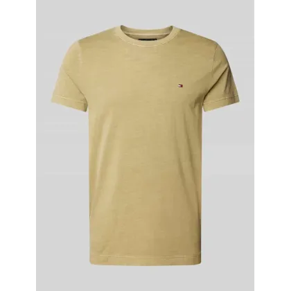 Zdjęcie T-shirt o kroju slim fit z wyhaftowanym logo model ‘GARMENT’