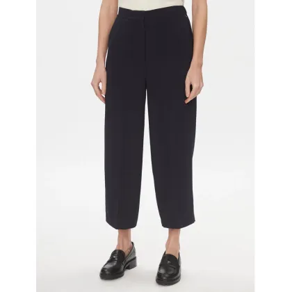 Zdjęcie Tommy Hilfiger Spodnie materiałowe WW0WW41908 Granatowy Wide Leg