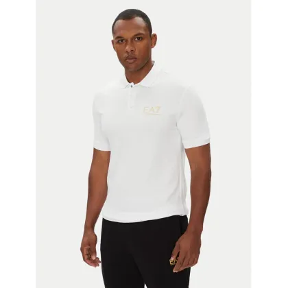 Zdjęcie EA7 Emporio Armani Polo 7M000300 AF13739 U0002 Biały Slim Fit