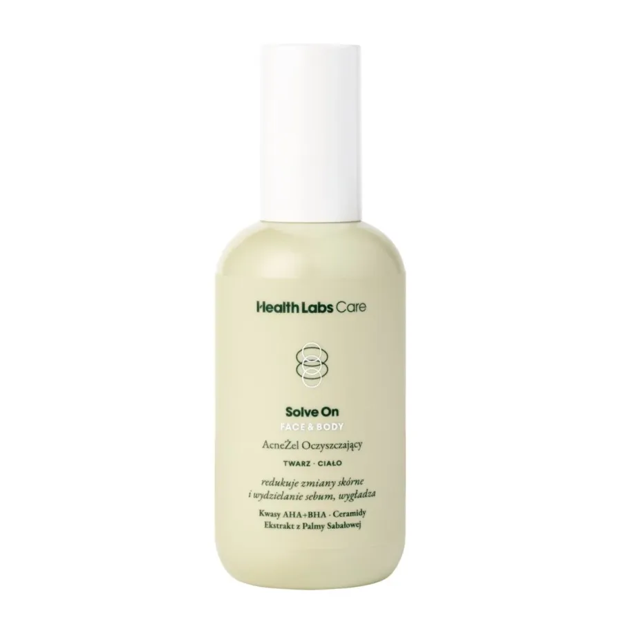 obrazek 1 Health Labs Care Solve On Face&Body Acne Żel oczyszczający do twarzy 200 ml