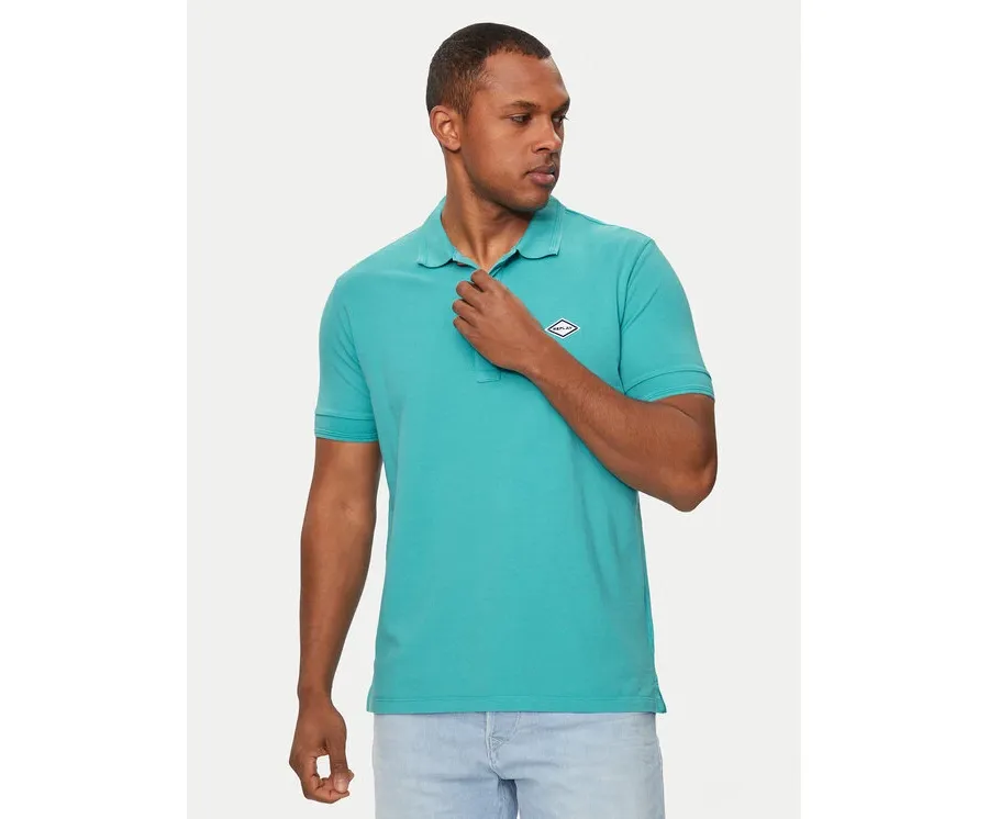 obrazek 1 Replay Polo M3070A.000.22696M Niebieski Regular Fit REPLAY