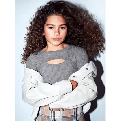 Zdjęcie Mayoral Bluzka 7308 Szary Slim Fit