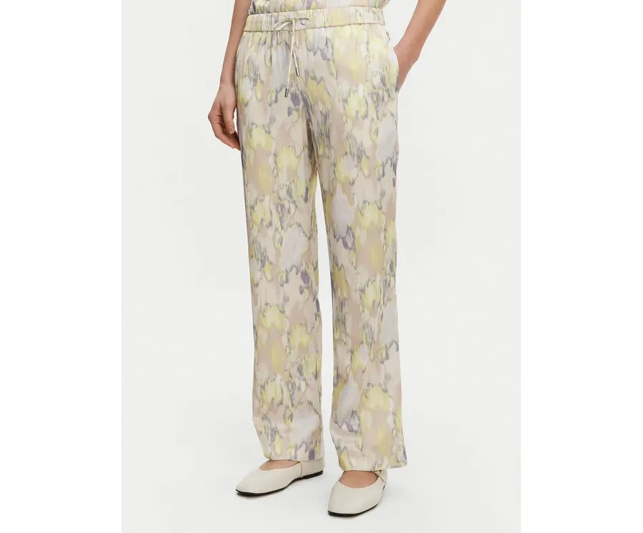 obrazek 1 Calvin Klein Spodnie materiałowe K20K208425 Kolorowy Regular Fit