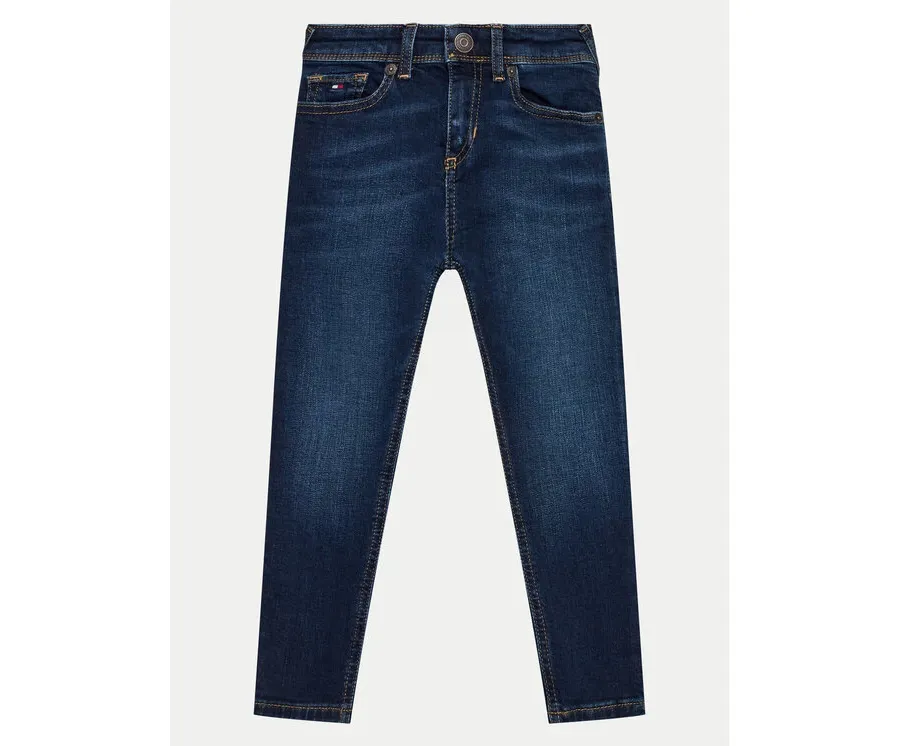 obrazek 1 Tommy Hilfiger Jeansy Scanton Slim Jeans KB0KB08752 M Granatowy Regular Fit