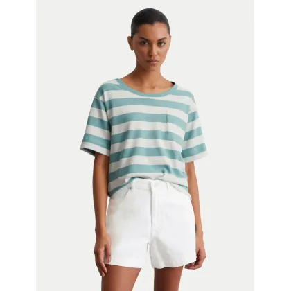 Zdjęcie Marc O'Polo T-Shirt 516 2321 51241 Zielony Loose Fit