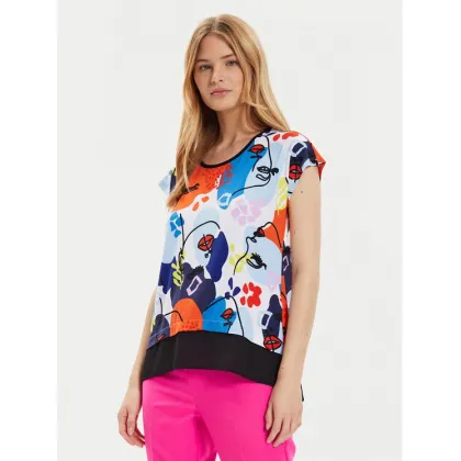 Zdjęcie Joseph Ribkoff T-Shirt 241308 Kolorowy Regular Fit