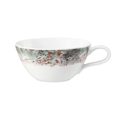 Zdjęcie Stylowa porcelanowa filiżanka do herbaty o pięknym zdobieniu - Seltmann Weiden