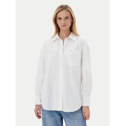 Zdjęcie Guess Jeans Koszula W4YH22 WGCF1 Biały Relaxed Fit