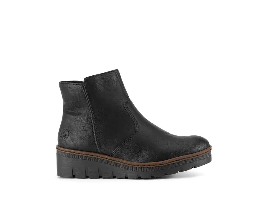 obrazek 1 Rieker Botki X9165-00 Czarny