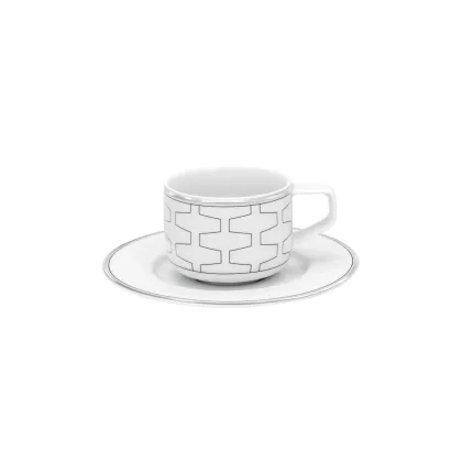 Picture A large porcelain coffee set from the contemporary Trasso - Vista Alegre collection
