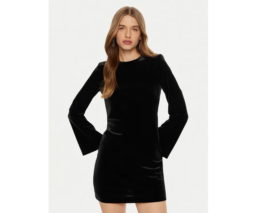 obrazek 1 Undress Code Sukienka koktajlowa It Was Love 738 Czarny Slim Fit