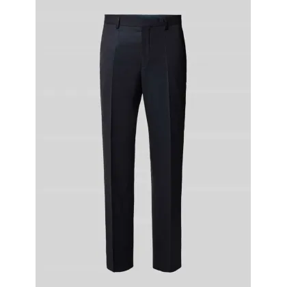 Zdjęcie Spodnie do garnituru o kroju slim fit w kant model ‘Leon’