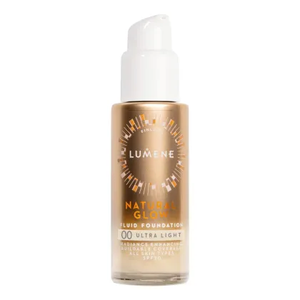 Zdjęcie Lumene Podkład rozświetlająco-wygładzający Natural Glow 00 Ultra Light Ultra Light 30 ml