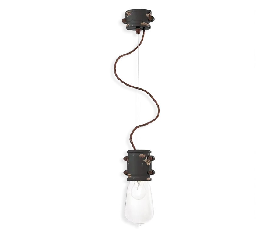 obrazek 7 Wyjątkowa mała lampa wisząca Urban w stylu retro