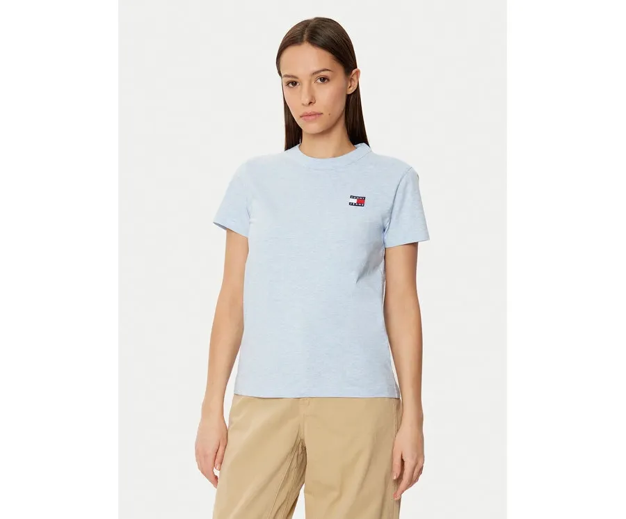 obrazek 1 Tommy Jeans T-Shirt DW0DW20153 Błękitny Regular Fit