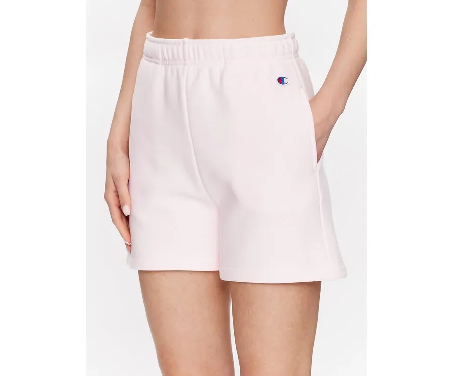 obrazek 1 Champion Szorty sportowe Minimal Reverse Weave 116247 Różowy Regular Fit