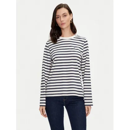 Zdjęcie Tommy Hilfiger Bluzka Modern WW0WW42324 Granatowy Regular Fit