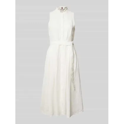 Zdjęcie Sukienka midi z wiązanym paskiem