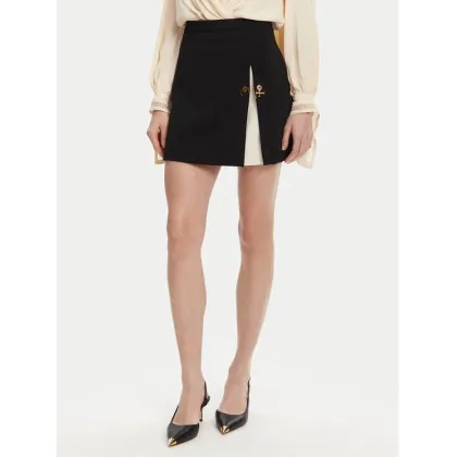 Zdjęcie Elisabetta Franchi Spódnica mini GO-079-51E2 Czarny Regular Fit