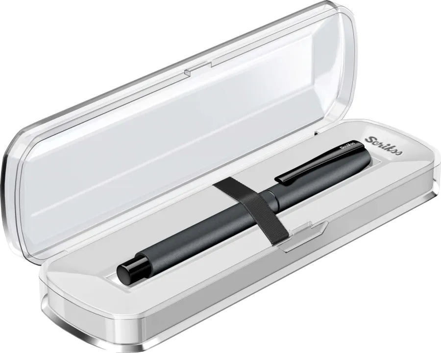 obrazek 5 Prestiżowy Rollerball Pen Carnaval w barwie satynowej szarości