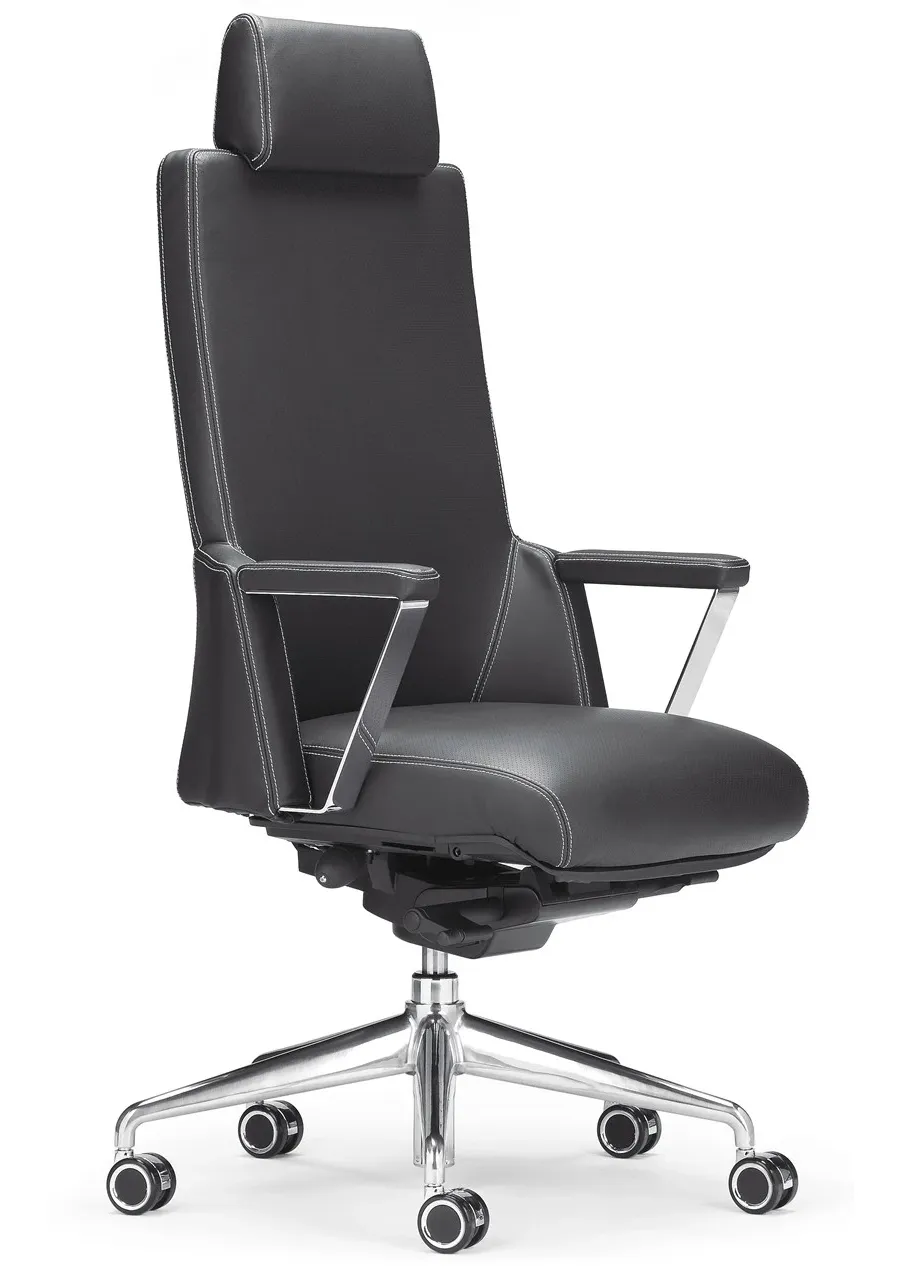 picture 1 Office chair made of leather XZ 7030 A