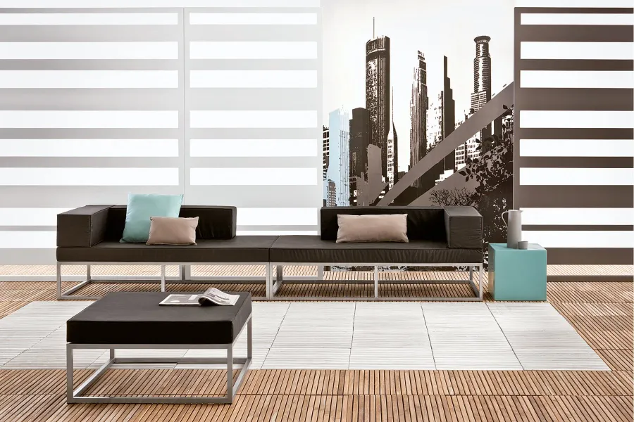 obrazek 5 Piękna asymetryczna sofa z prawym podłokietnikiem XL – Manhattan