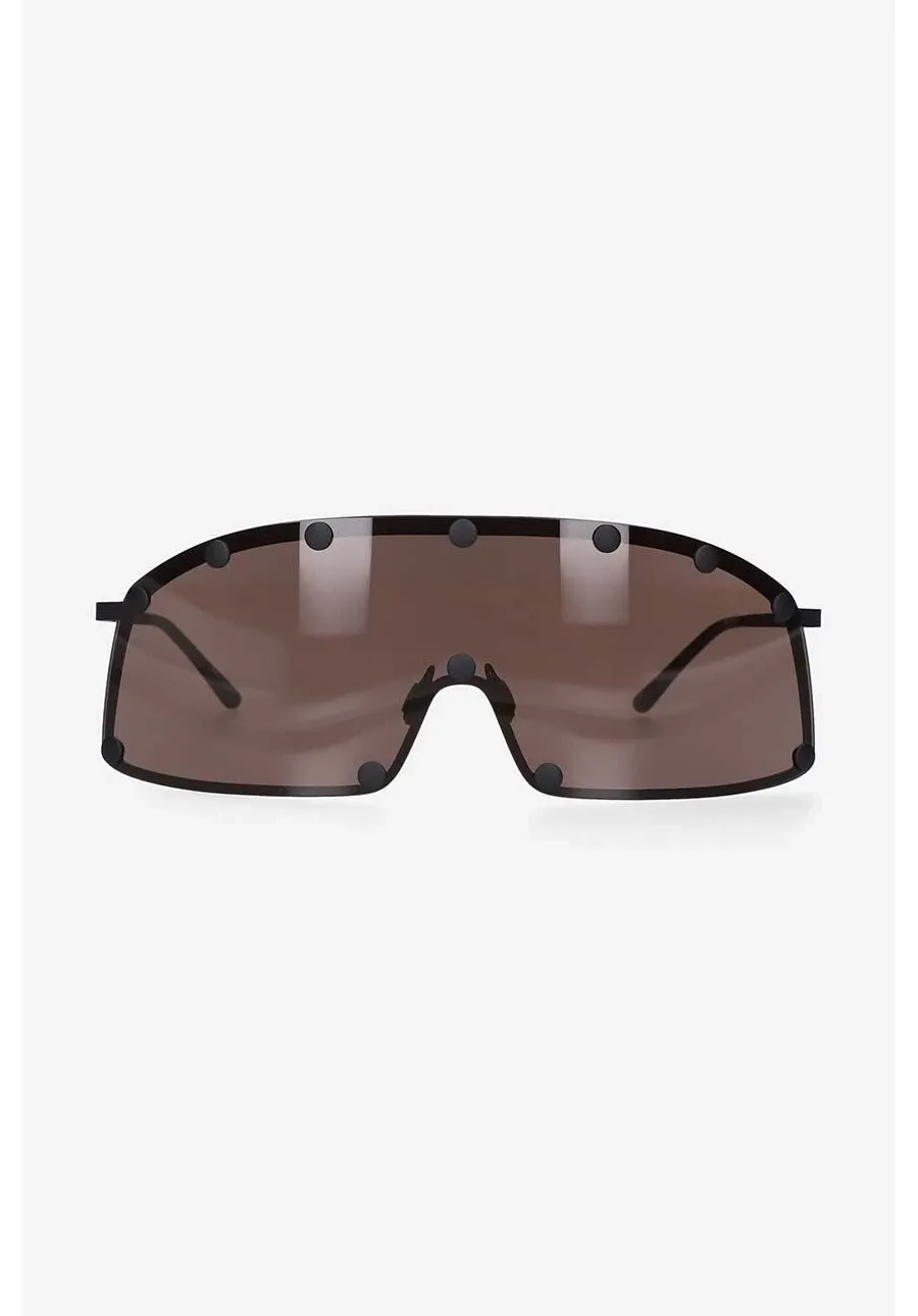 obrazek 1 Rick Owens okulary przeciwsłoneczne Occhiali Da Sole Sunglasses Shielding kolor brązowy RG0000001.GBLKBR.0904