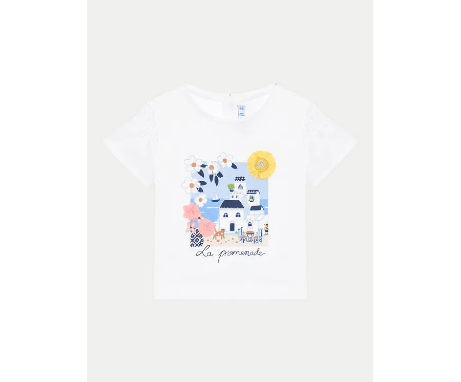 obrazek 1 Mayoral Komplet 2 t-shirtów 1011 Kolorowy Regular Fit