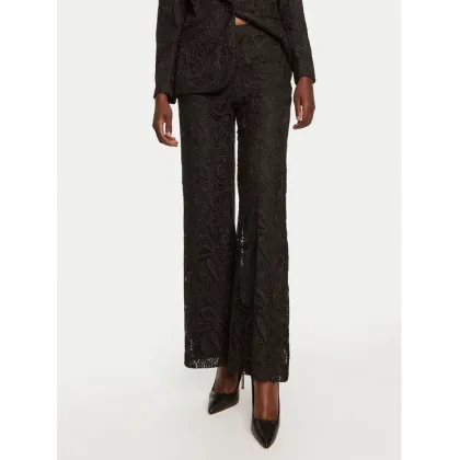 Zdjęcie TWINSET Spodnie materiałowe 242TP2466 Czarny Wide Leg