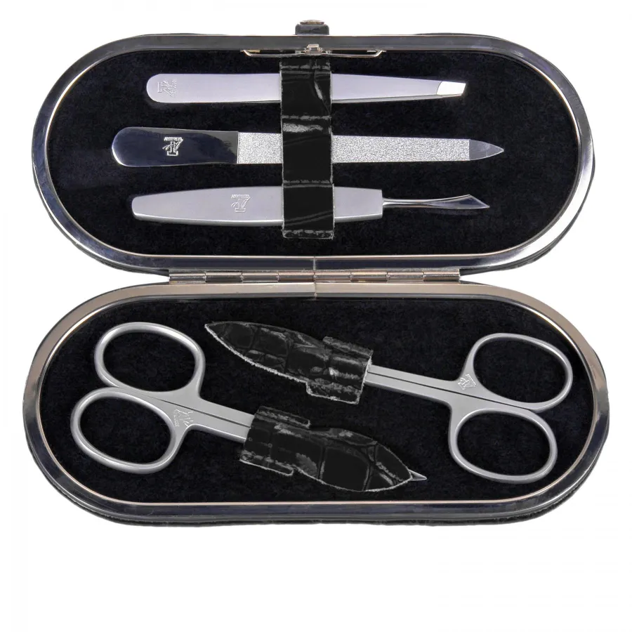 obrazek 3 Komplet do manicure w czarnym etui