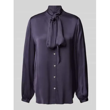 Zdjęcie Bluzka o kroju regular fit z listwą guzikową na całej długości