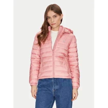 Zdjęcie Guess Jeans Kurtka puchowa W5RL99 WHAB2 Różowy Regular Fit