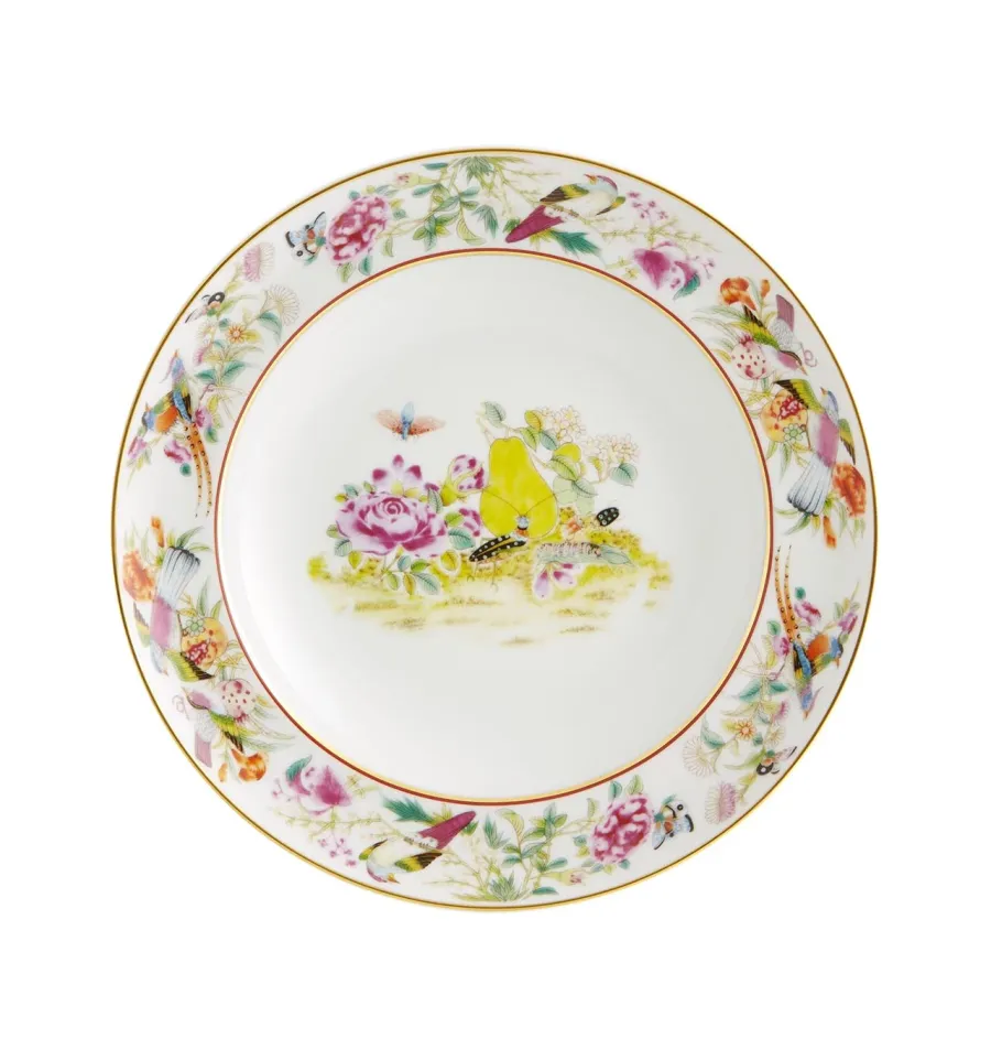 obrazek 1 Porcelanowy talerz do zupy Gruszka Paço Real z przedstawieniem owocu gruszki - Vista Alegre
