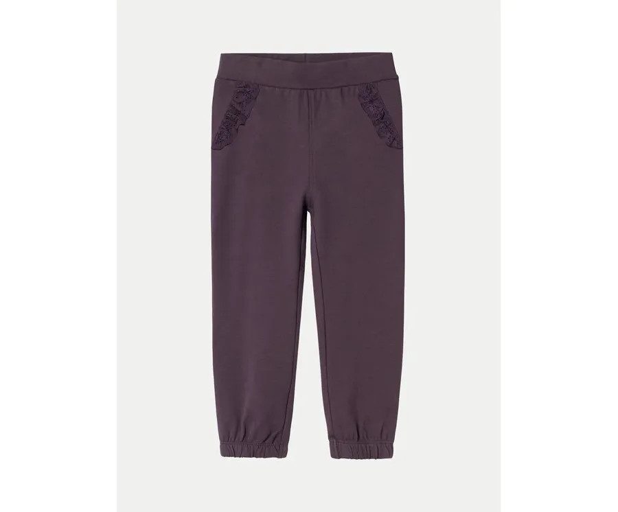 obrazek 1 NAME IT Spodnie dresowe Luva 13232137 Fioletowy Regular Fit